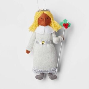 Ghost Of Christmas Past Fabric Christmas Ornament NWT